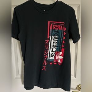 Adidas Mens Small Black Tee